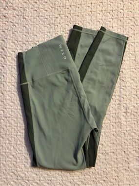 Willow Kids Sage & Olive Green Active Leggings